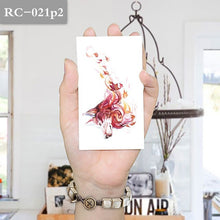 Load image into Gallery viewer, New 10 X 6 cm wolf head roaring and fox body temporary tattoo