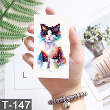 Load image into Gallery viewer, 25 Pattern Children Cartoon Temporary Tattoo Stickers Fruit Flower Planet Watercolor Tattoo Kids Body Art Drawing Tatoo