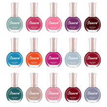 Load image into Gallery viewer, 12ml Healthy &amp; Environmentally Friendly Nail Polish Unscented And Long-lasting Water-based Nails Art Color Polish TSLM2
