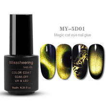 Load image into Gallery viewer, Resin Stereo Nail Glue Magic Magnet Nail Polish Lasting Color Resistant Nail Gel Professional Nail Care Tool TSLM1
