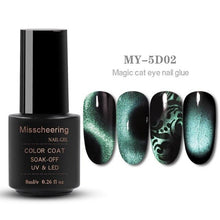 Load image into Gallery viewer, Resin Stereo Nail Glue Magic Magnet Nail Polish Lasting Color Resistant Nail Gel Professional Nail Care Tool TSLM1
