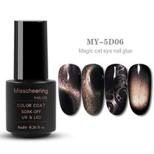 Load image into Gallery viewer, Resin Stereo Nail Glue Magic Magnet Nail Polish Lasting Color Resistant Nail Gel Professional Nail Care Tool TSLM1
