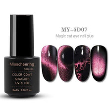 Load image into Gallery viewer, Resin Stereo Nail Glue Magic Magnet Nail Polish Lasting Color Resistant Nail Gel Professional Nail Care Tool TSLM1
