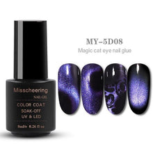 Load image into Gallery viewer, Resin Stereo Nail Glue Magic Magnet Nail Polish Lasting Color Resistant Nail Gel Professional Nail Care Tool TSLM1
