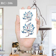 Load image into Gallery viewer, New 10 X 6 cm wolf head roaring and fox body temporary tattoo
