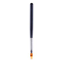 Load image into Gallery viewer, Nail Art Gradient Uneven Brush Pen Nylon Hair UV Gel Polish Drawing Painting Soft Brushes Wood Handle Transfer DIY Manicure Tool
