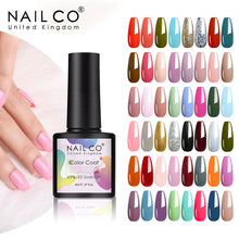 Load image into Gallery viewer, NAILCO 8 ML Color Gel Polish Soak Off UV Gel Varnish Semi Permanant UV Gel Nail Art Hybrid Varnishes All For Manicure lacquer
