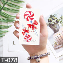 Load image into Gallery viewer, 25 Pattern Children Cartoon Temporary Tattoo Stickers Fruit Flower Planet Watercolor Tattoo Kids Body Art Drawing Tatoo

