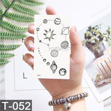 Load image into Gallery viewer, 25 Pattern Children Cartoon Temporary Tattoo Stickers Fruit Flower Planet Watercolor Tattoo Kids Body Art Drawing Tatoo
