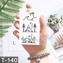 Load image into Gallery viewer, 25 Pattern Children Cartoon Temporary Tattoo Stickers Fruit Flower Planet Watercolor Tattoo Kids Body Art Drawing Tatoo
