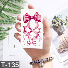 Load image into Gallery viewer, 25 Pattern Children Cartoon Temporary Tattoo Stickers Fruit Flower Planet Watercolor Tattoo Kids Body Art Drawing Tatoo

