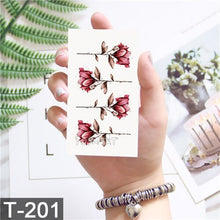 Load image into Gallery viewer, 25 Pattern Children Cartoon Temporary Tattoo Stickers Fruit Flower Planet Watercolor Tattoo Kids Body Art Drawing Tatoo
